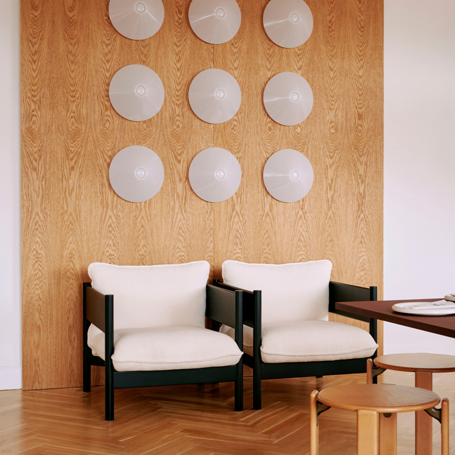 Ono Taklampa/Vägglampa Flush Mount 350 White Opal Acrylic IP44
