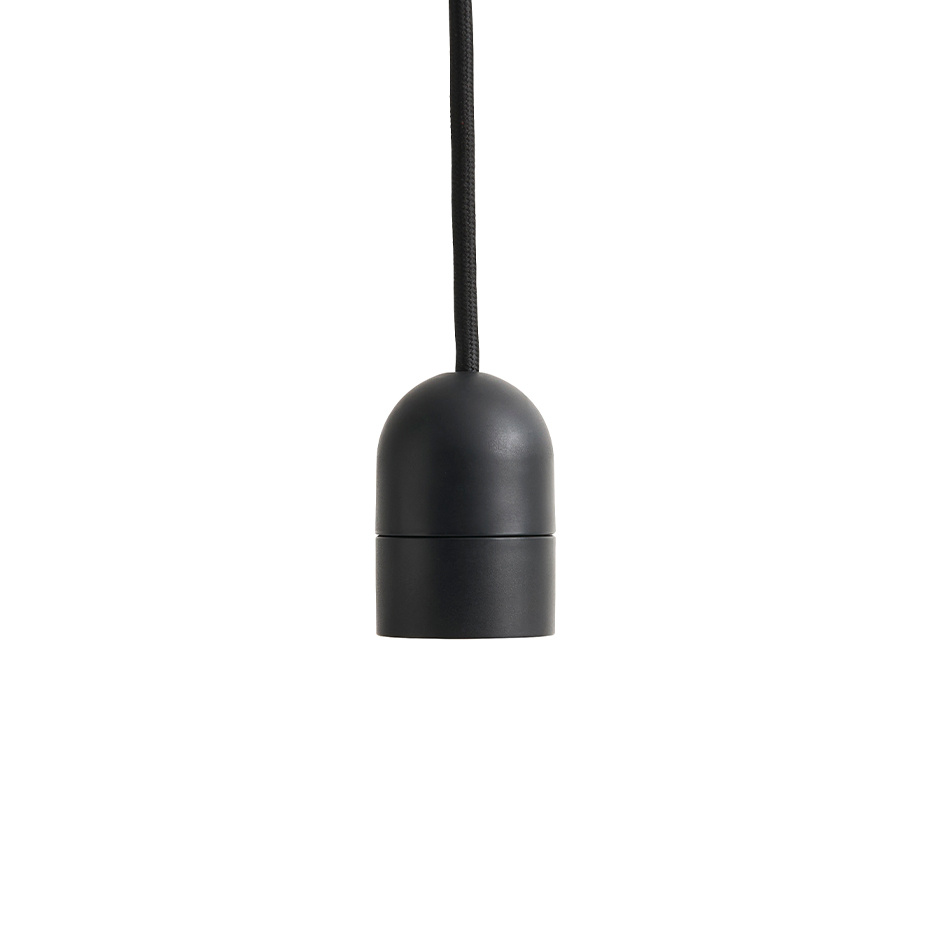 Common Pendant Cord Set Soft Black