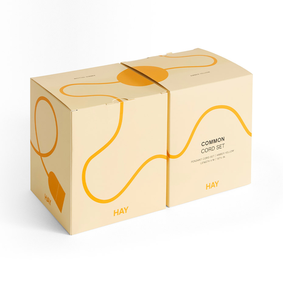 Common Pendant Cord Set Soft Black