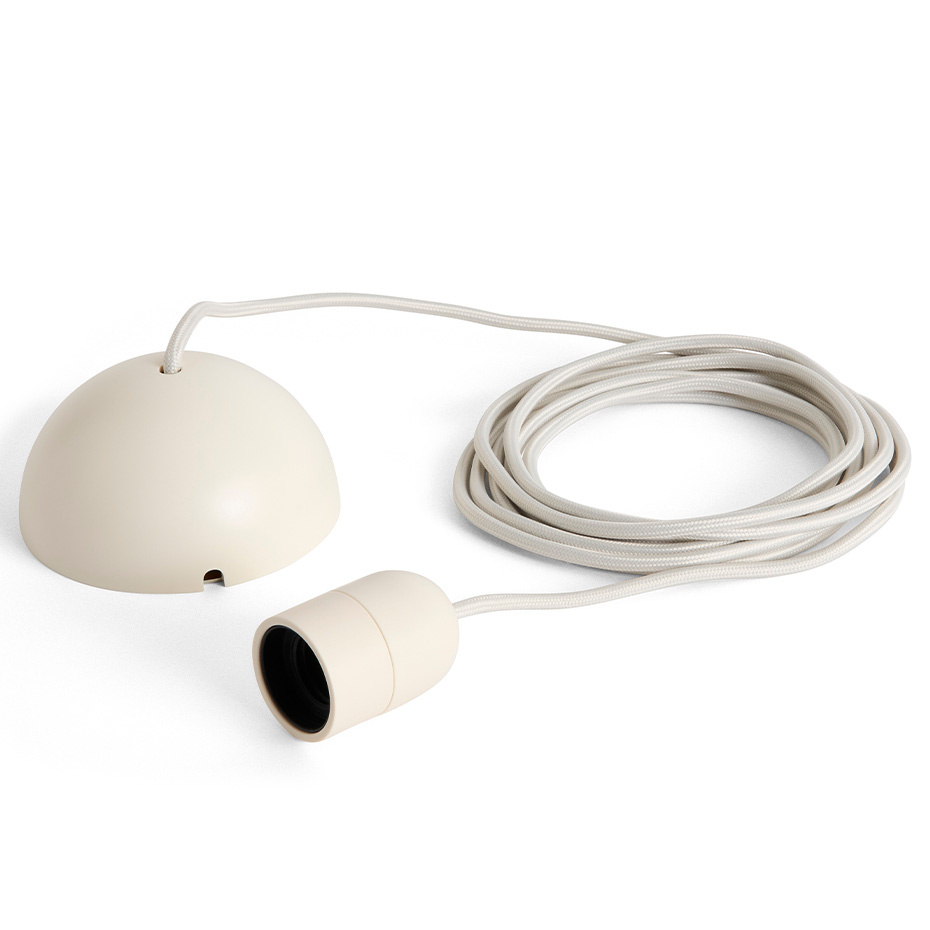 Common Pendant Cord Set Clay White