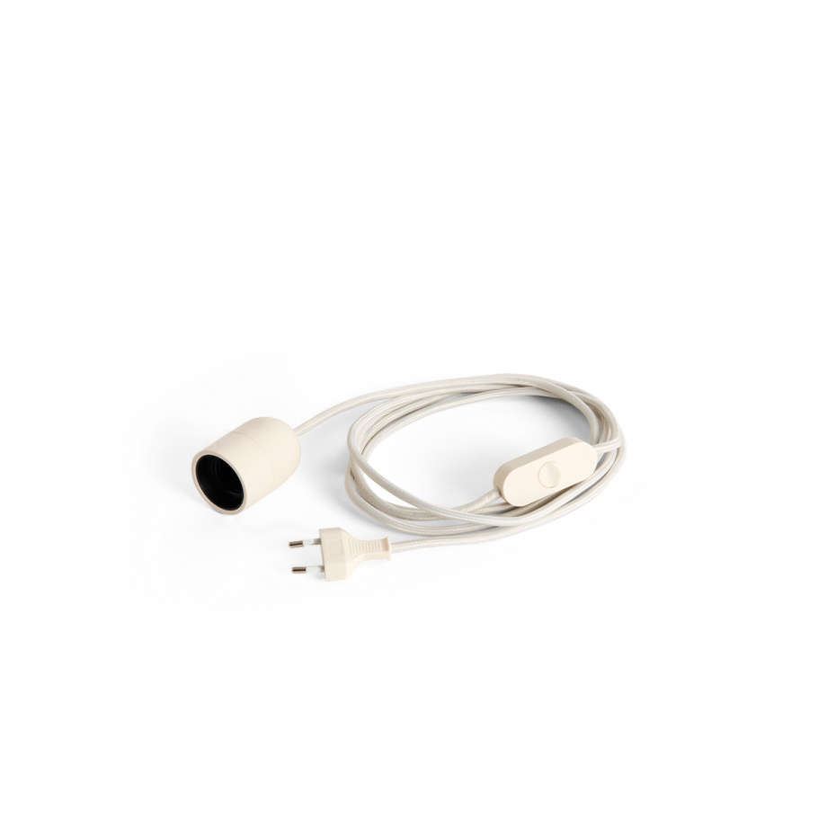 Common Table Cord Set Clay White