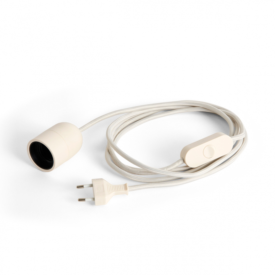 Common Table Cord Set Clay White