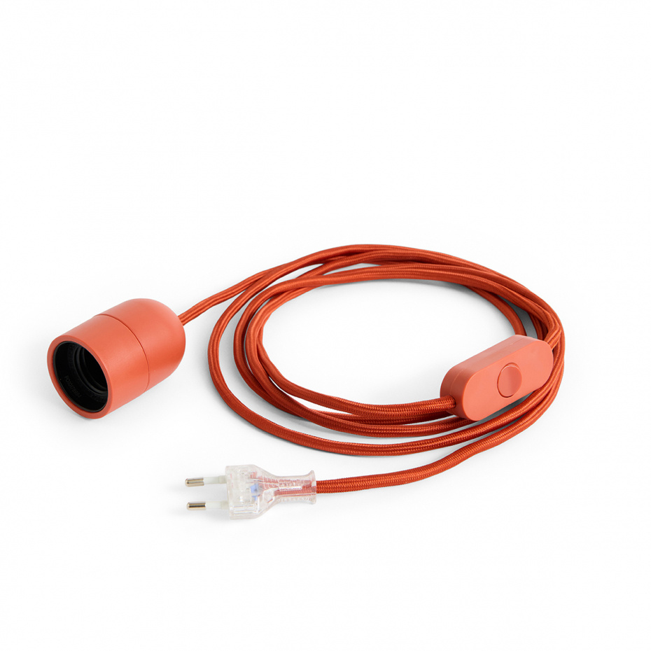 Common Table Cord Set Rusty Red