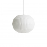 Nelson Angled Sphere Bubble Pendel Medium Off-White Nelson Angled Sphere Bubble Pendel Medium Off-White