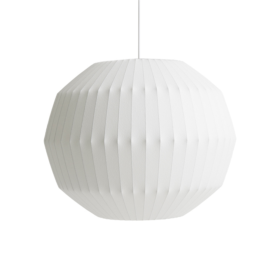 Nelson Angled Sphere Bubble Pendel Large Off-White