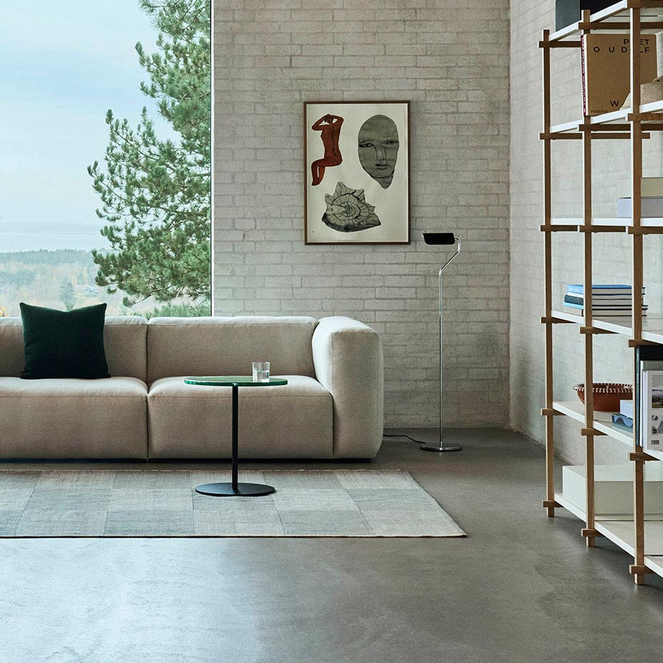 Apex Golvlampa Oyster White