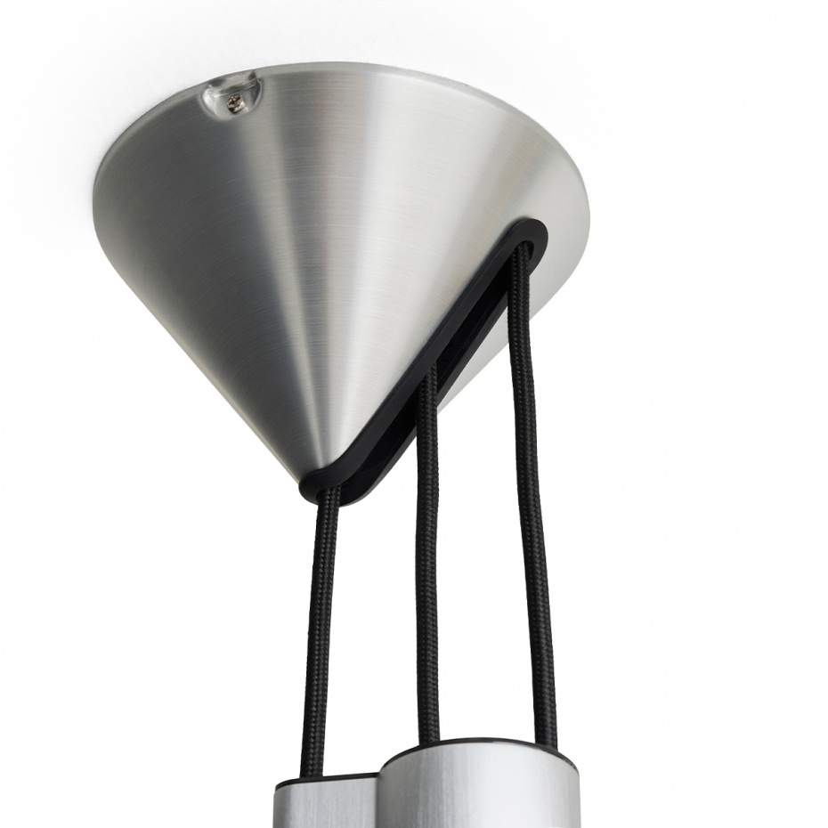 Compass Adjustable Pendel 430 Brushed Aluminium