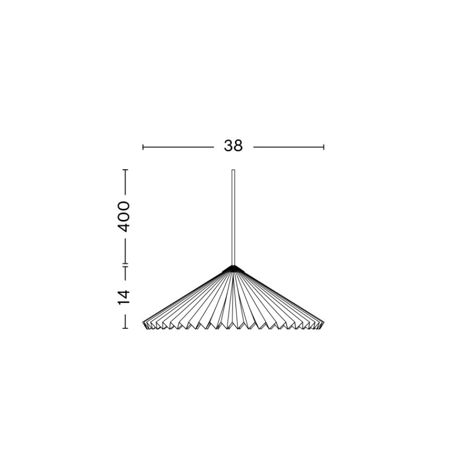 Matin Pendel 380 Oxide Red