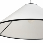 Ava Cone Pendel 600 White Ava Cone Pendel 600 White