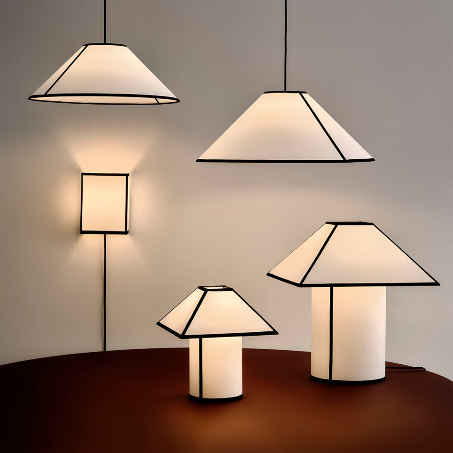 Ava Square Vägglampa White
