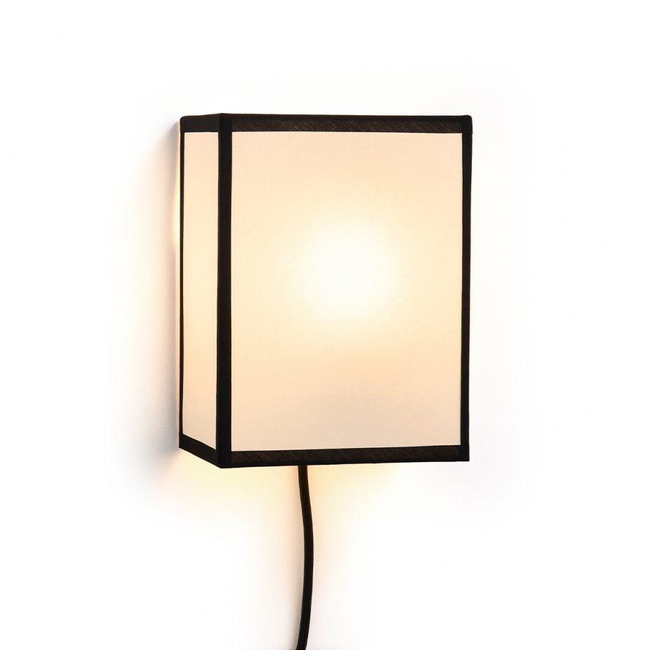 Ava Square Vägglampa White