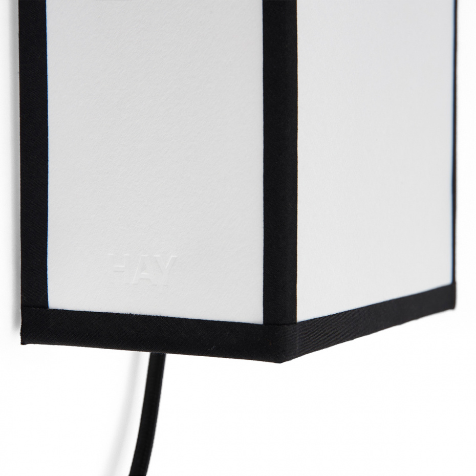 Ava Square Vägglampa White