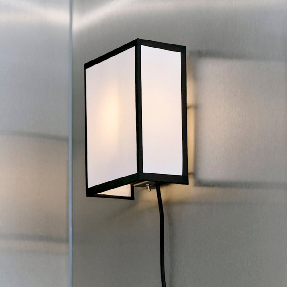 Ava Square Vägglampa White