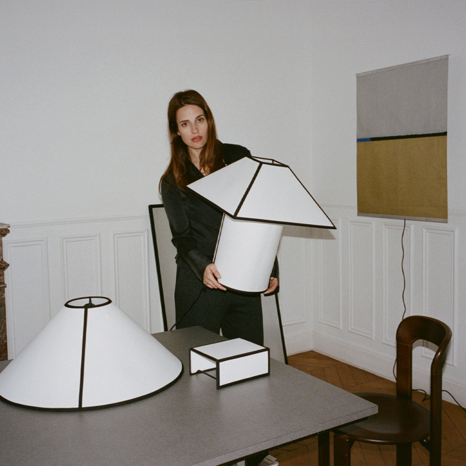 Ava Square Vägglampa White