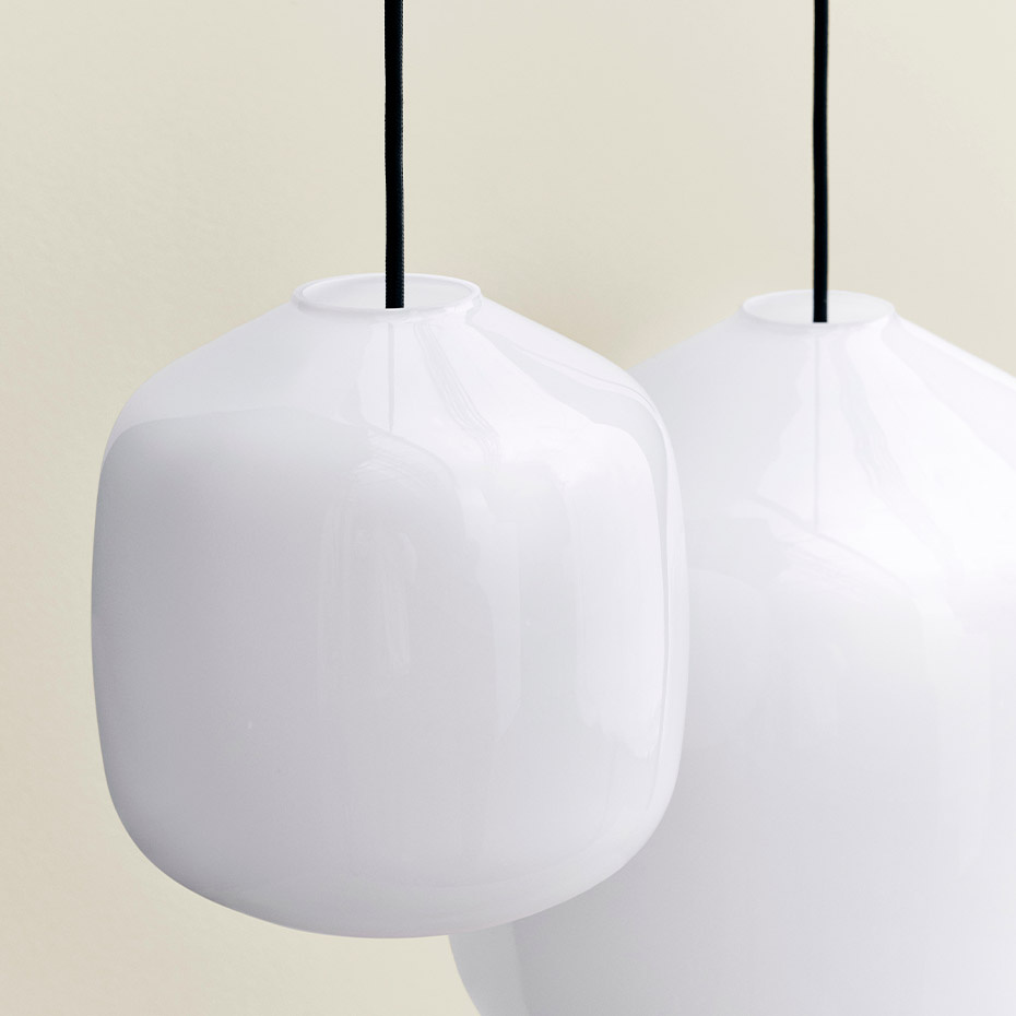 Aspekt Buoy Glass Pendel 300 Soft Black Cord Set