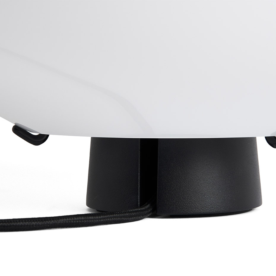 Aspekt Buoy Glass Bordslampa 300 Soft Black Cord Set