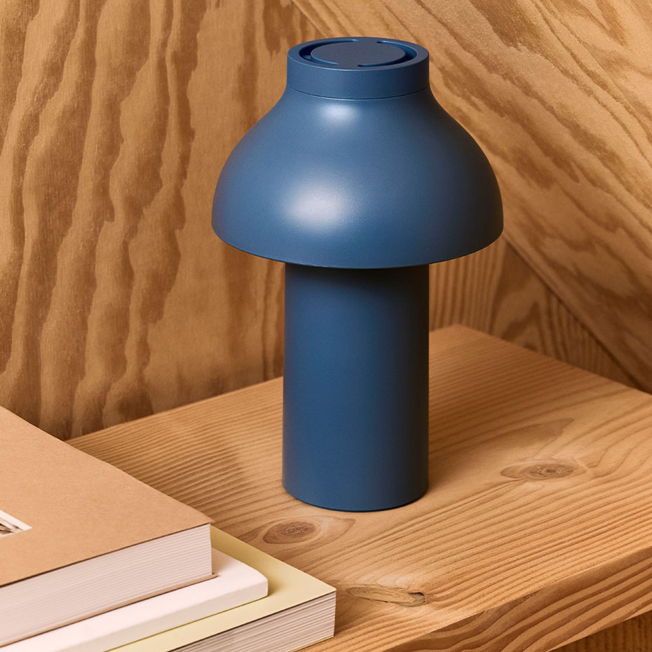 PC Portable Bordslampa No 2 Azure Blue