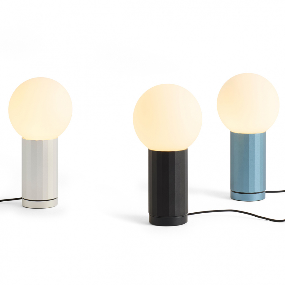 Turn On Bordslampa Blue Anodised