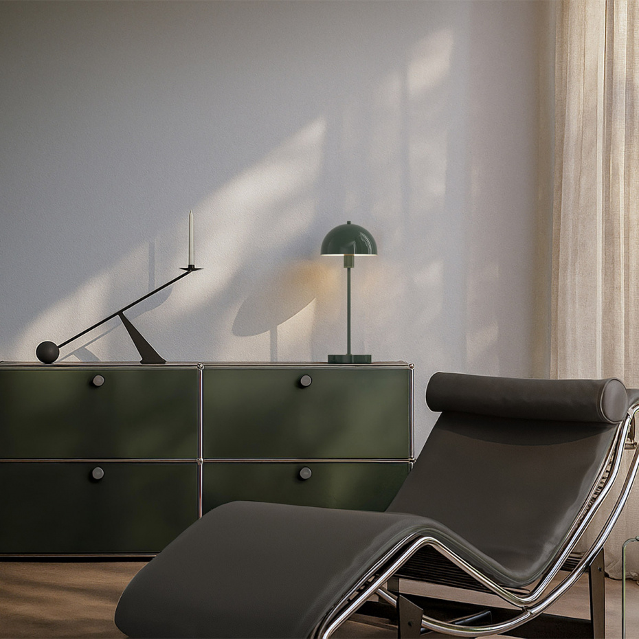 Vienda Bordslampa Oak Leaf Green