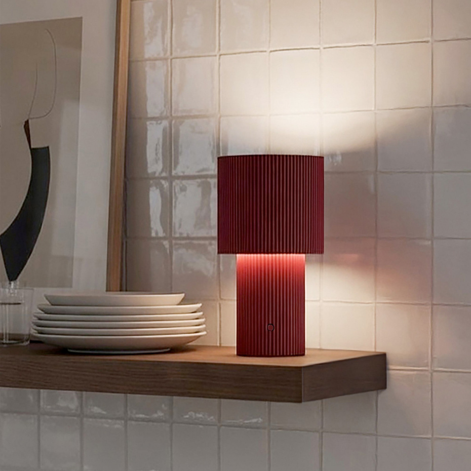 Iluma Bordslampa Portabel Silver