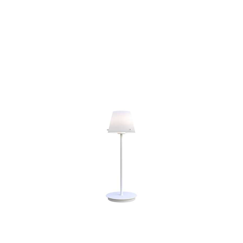 Gil Bordslampa Vit/Opalglas