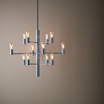 Manola 12 LED Ljuskrona Krom Manola 12 LED Ljuskrona Krom