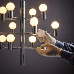 Manola 12 LED Ljuskrona Krom Manola 12 LED Ljuskrona Krom