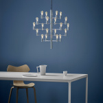 Manola 20 LED Ljuskrona Krom Manola 20 LED Ljuskrona Krom