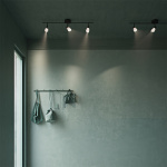 Cut 3 Spotlight Skena Svart/Opalglas Cut 3 Spotlight Skena Svart/Opalglas