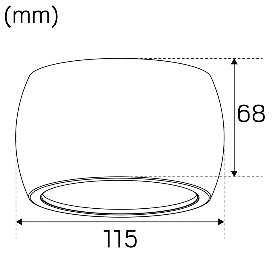 Globe G2 Surface 2700K Vit
