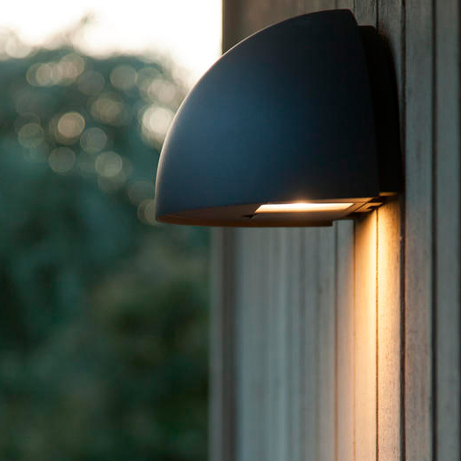 Arc Vägglampa 3000K Antracit