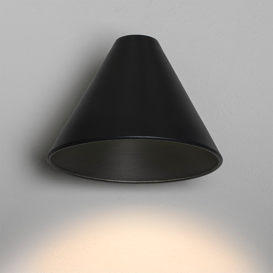 Peak Vägglampa E27 Antracit