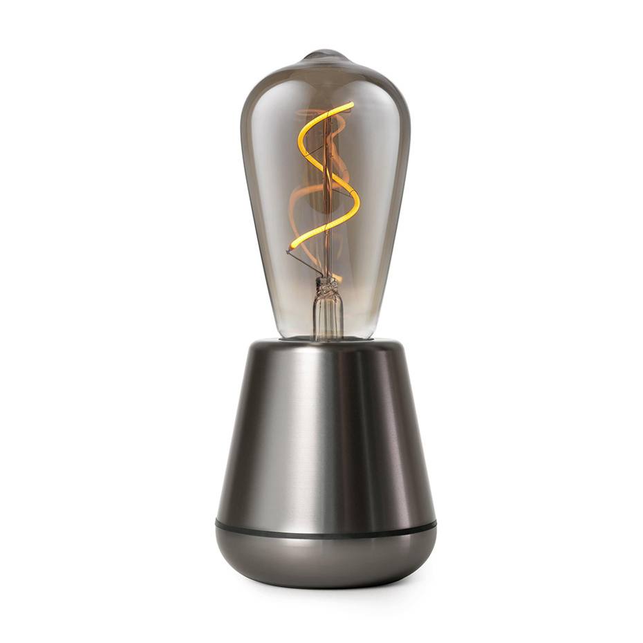 Humble ST64 Swirl LED Bulb Smoked 3V 1W 2200K E27