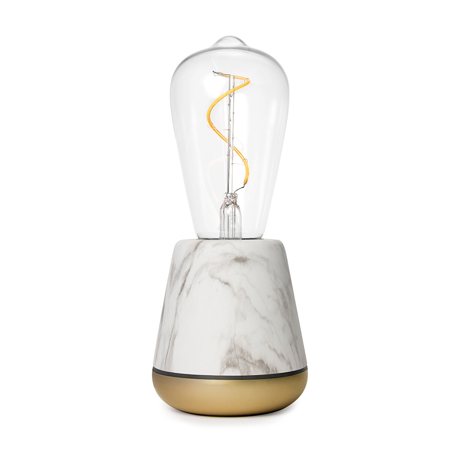 Humble One Portable Bordslampa White Marble