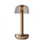Humble Two Portable Bordslampa Gold/Smoked Humble Two Portable Bordslampa Gold/Smoked