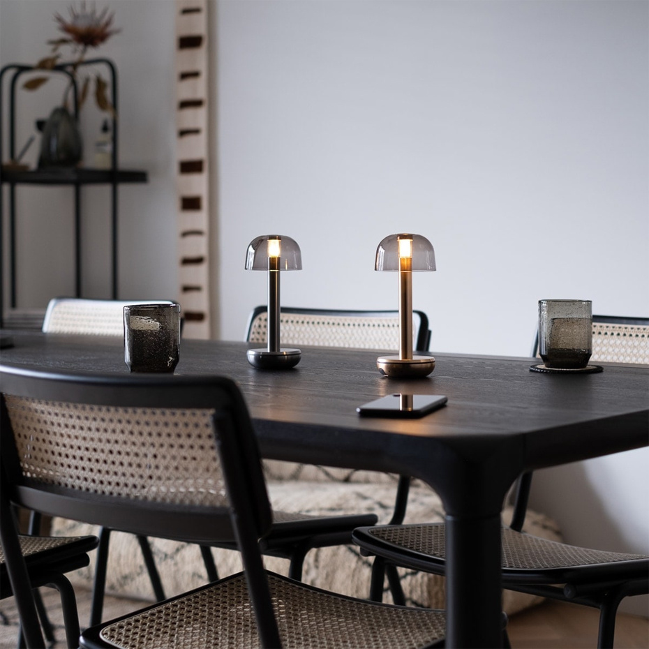 Humble Two Portable Bordslampa Gold/Smoked