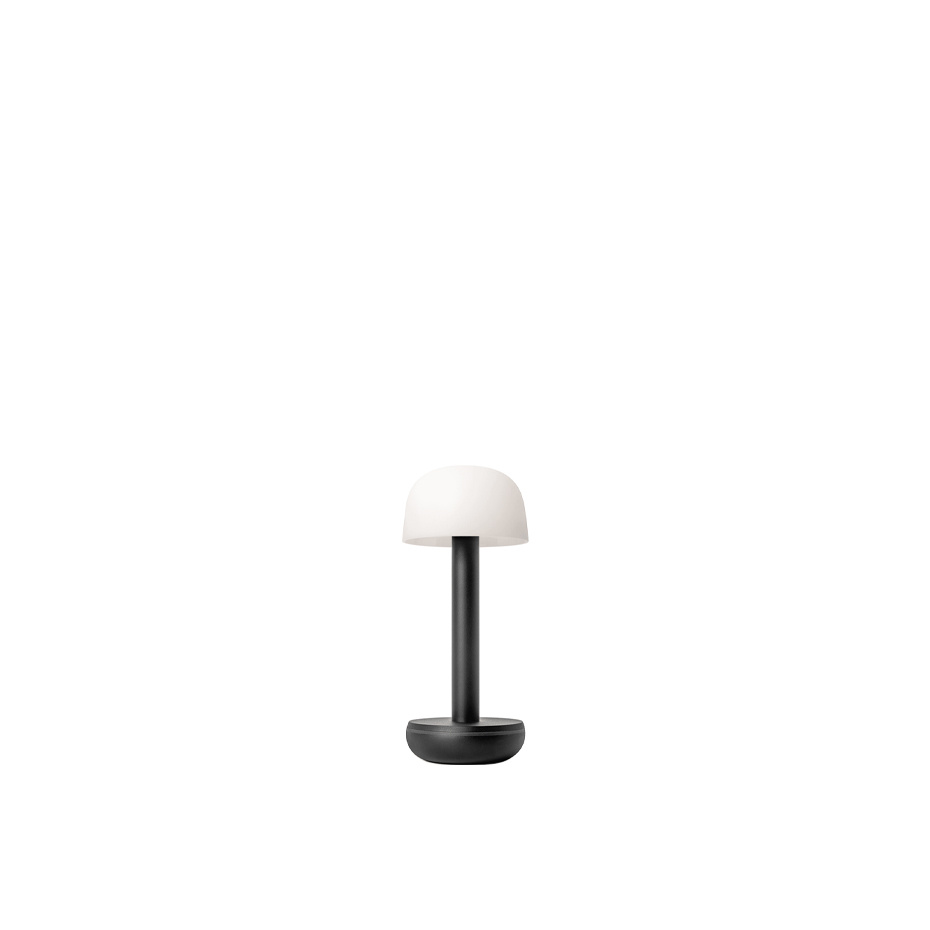 Humble Two Portable Bordslampa Black/Frosted