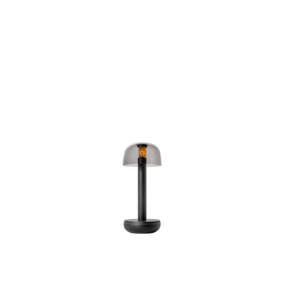 Humble Two Portable Bordslampa Black/Smoked