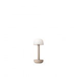 Humble Two Portable Bordslampa Beige/Frosted Humble Two Portable Bordslampa Beige/Frosted