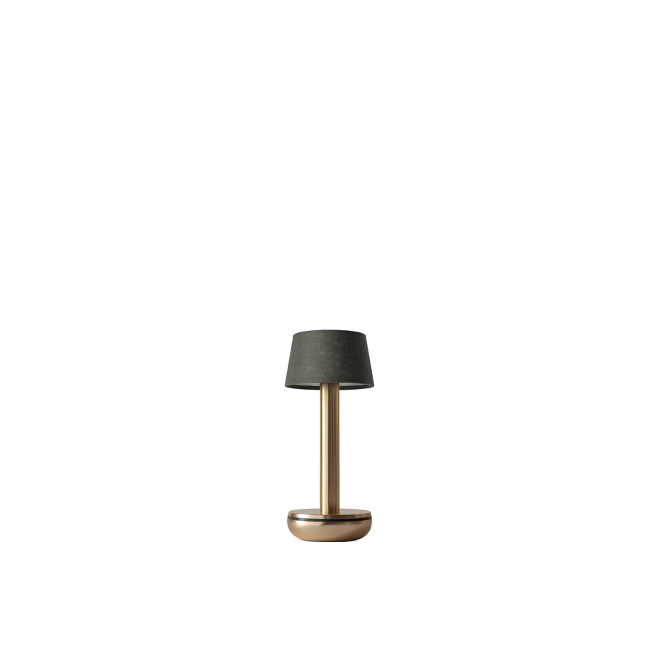 Humble Two Portable Bordslampa Gold/Emerald Linen