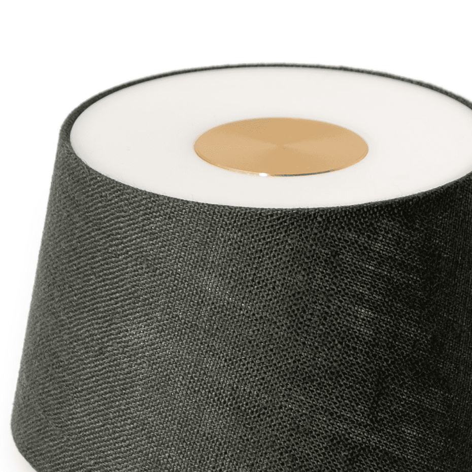 Humble Two Portable Bordslampa Gold/Emerald Linen