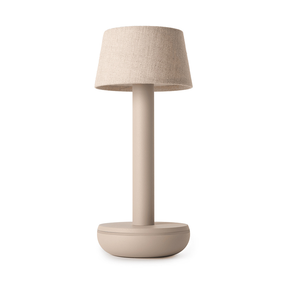 Humble Two Portable Bordslampa Beige/Beige Linen