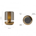 Humble Firefly Portable Bordslampa Bronze/Smoked Humble Firefly Portable Bordslampa Bronze/Smoked