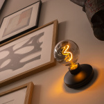 Humble Bee Portable Vägglampa Black/Smoked Humble Bee Portable Vägglampa Black/Smoked