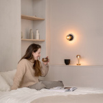 Humble Bee Portable Vägglampa Black/Smoked Humble Bee Portable Vägglampa Black/Smoked