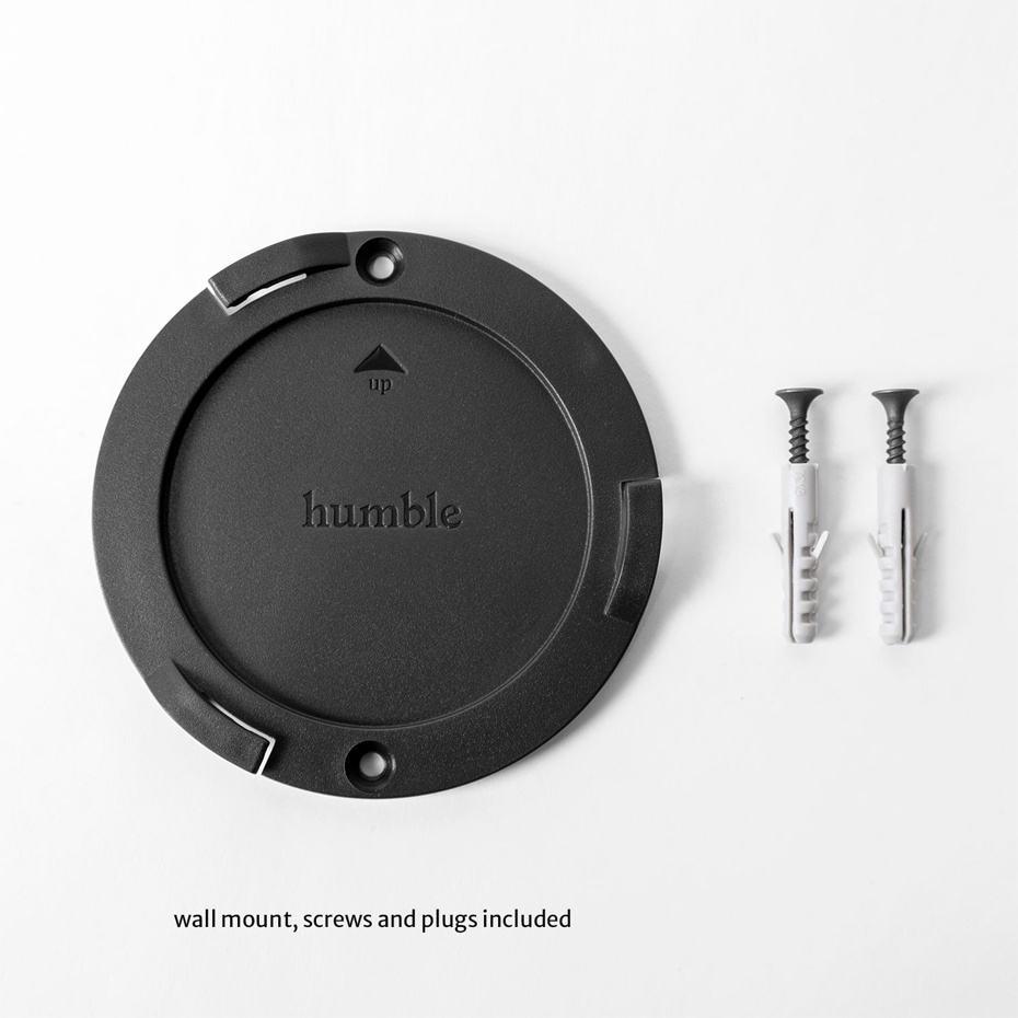Humble Bee Portable Vägglampa Black/Smoked