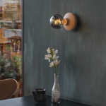 Humble Bee Portable Vägglampa Beige/Smoked Humble Bee Portable Vägglampa Beige/Smoked