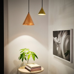 Tratten Pendel Rå Koppar Tratten Pendel Rå Koppar