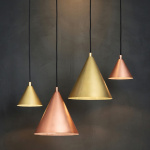 Tratten Pendel Rå Koppar Tratten Pendel Rå Koppar