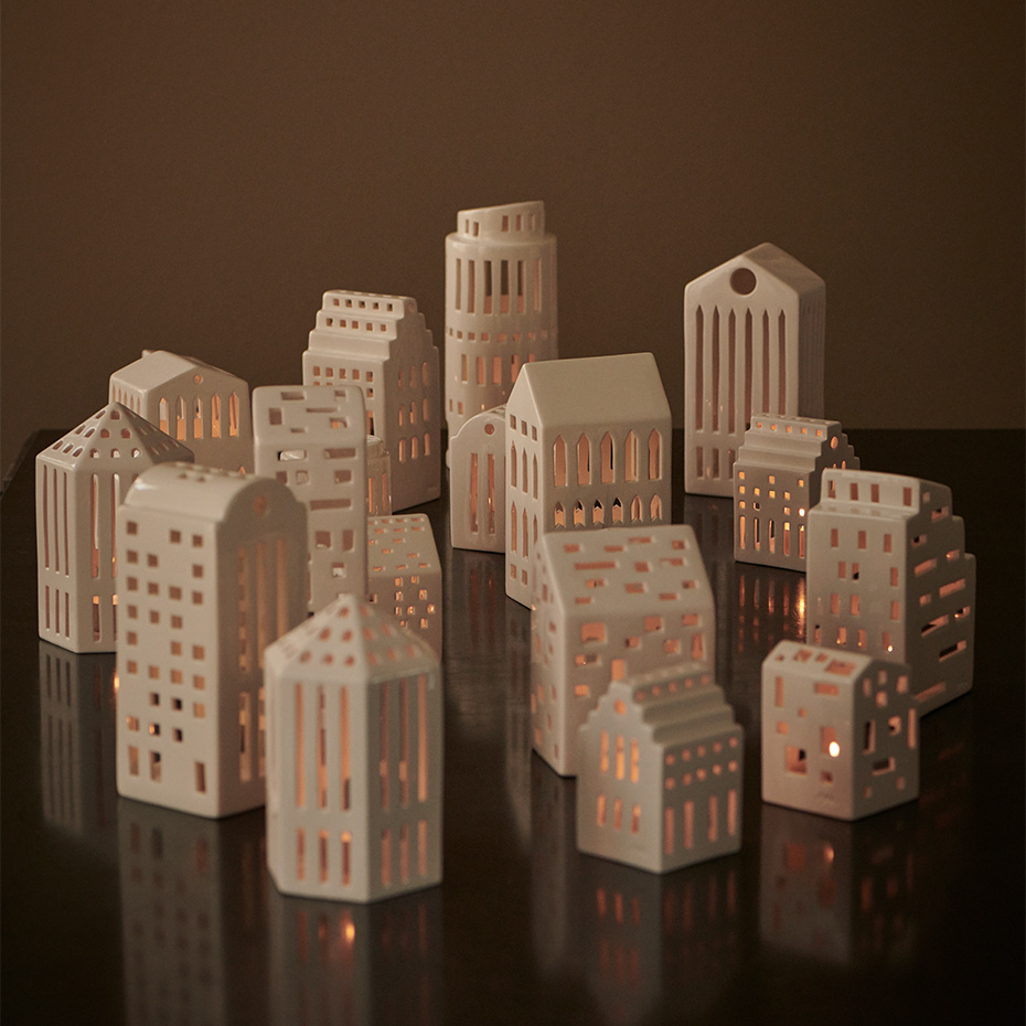 Urbania Lighthouse Ljuslykta Long Church White